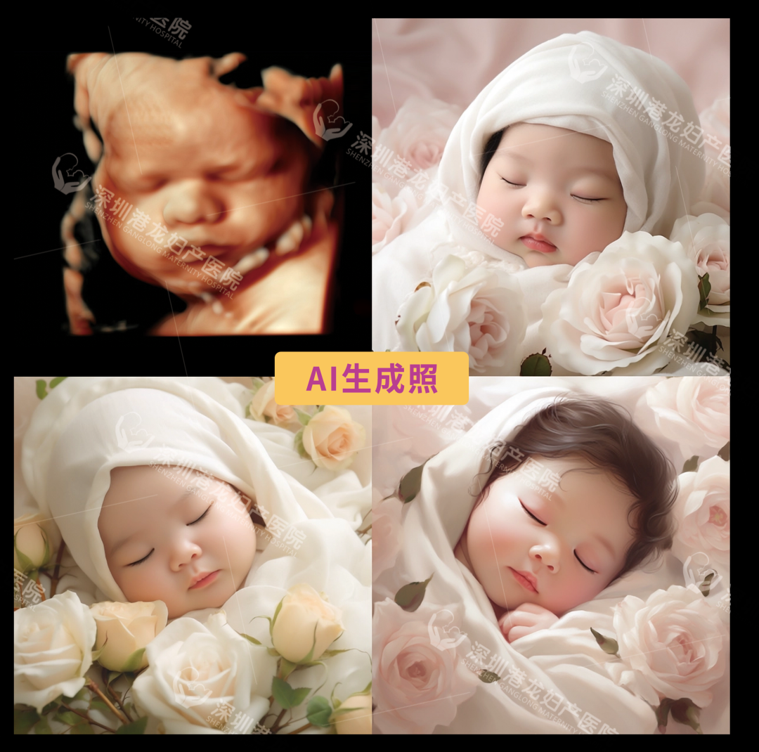 火遍孕妈圈的【四维彩超AI 照】被疯狂种草，你不好奇宝宝长啥样吗？